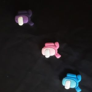 Running robot croc accessory (purple/pink/blue)